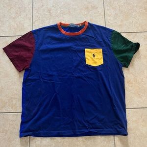Polo Ralph Lauren Color Block Short-Sleeve T-Shirt